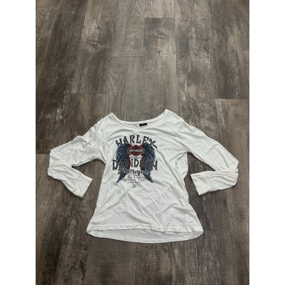 Women's Y2K Harley Davidson long sleeve t-shirt